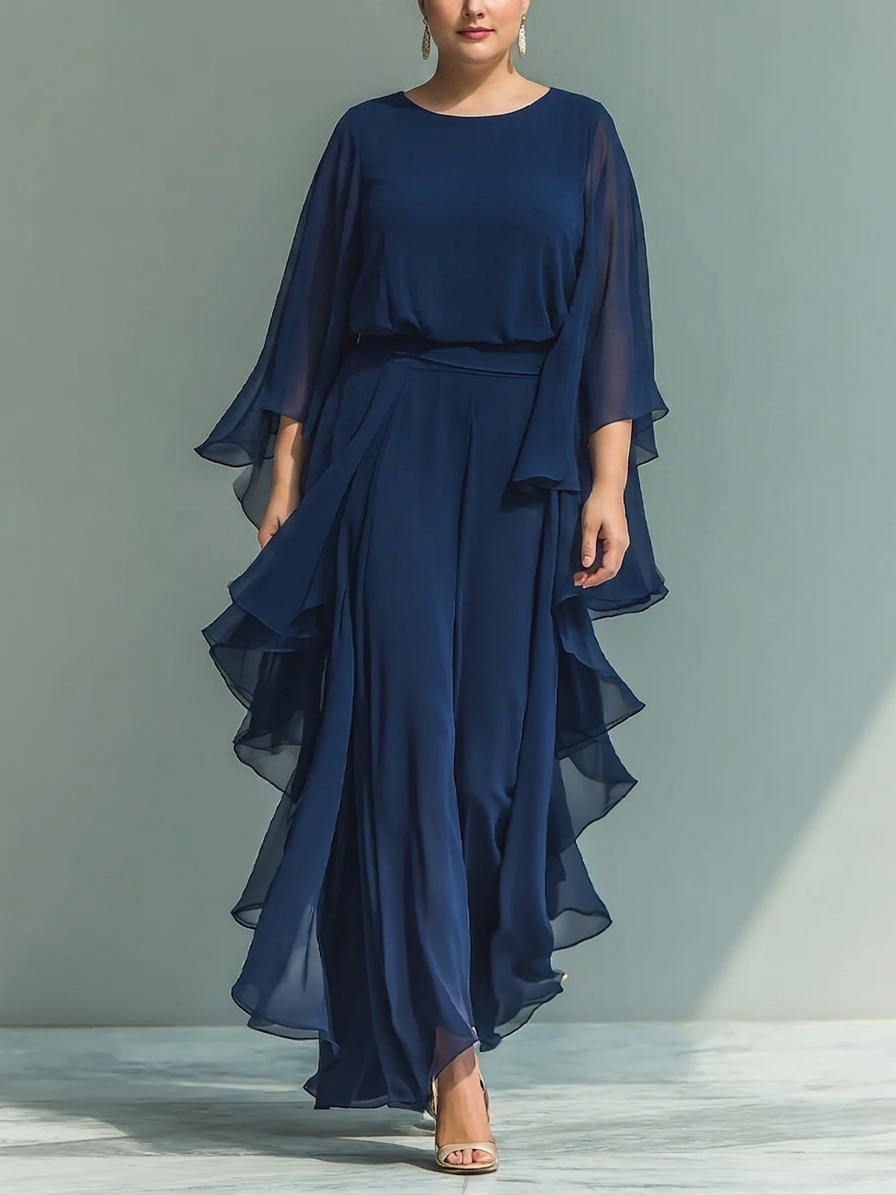 VIRGINIA™ - ELEGANT BREATHABLE MAXI SKIRT SET