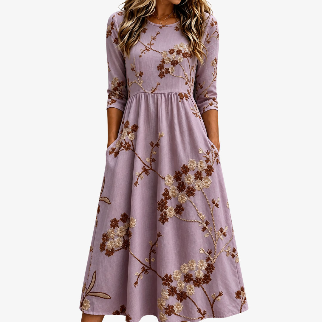 LYDIA™ - ELEGANT EVERYDAY MIDI DRESS