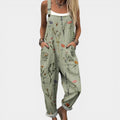 BAILEY™ - RELAXED FIT FLORAL OVERALLS