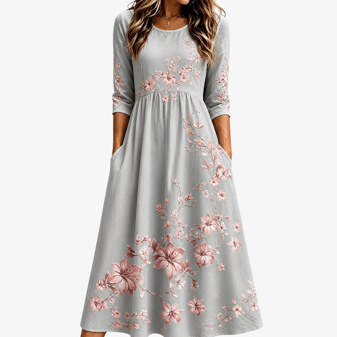 MABEL™ - ELEGANT SUMMER MIDI DRESS