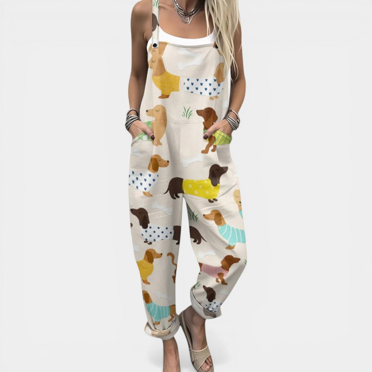 MARIAM™ - CASUAL LIGHTWEIGHT DENIM OVERALLS