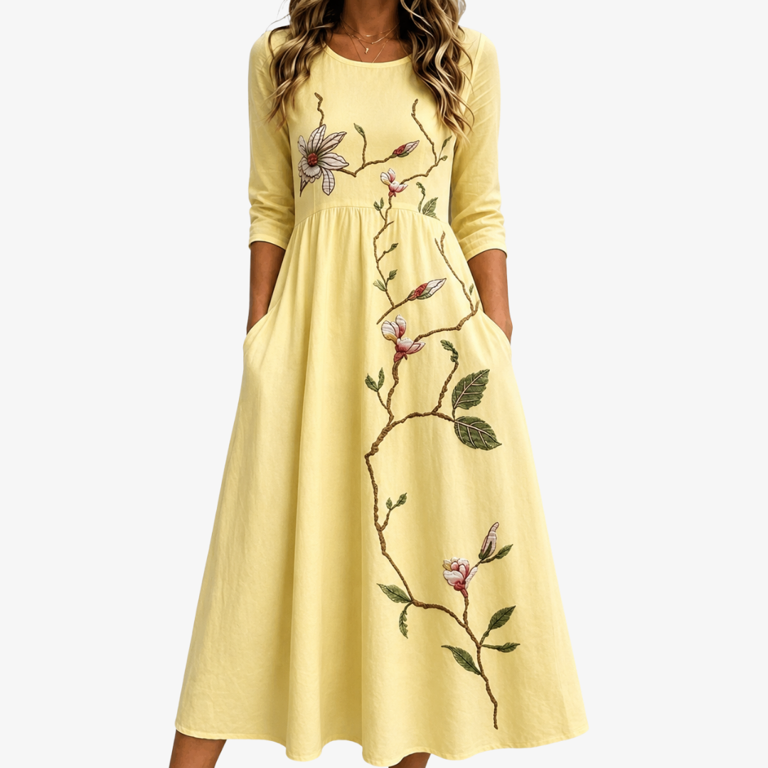 HAZEL™ - ELEGANT WEEKEND MIDI DRESS