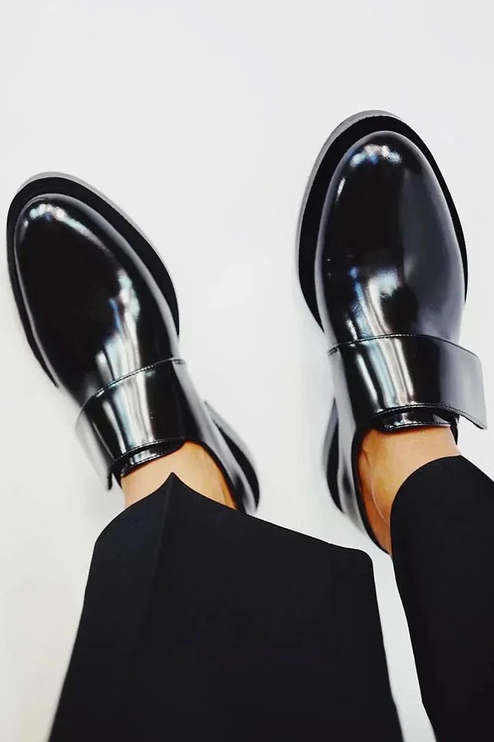 CAMILIA™ - ELEGANT PATENT LEATHER LOAFERS