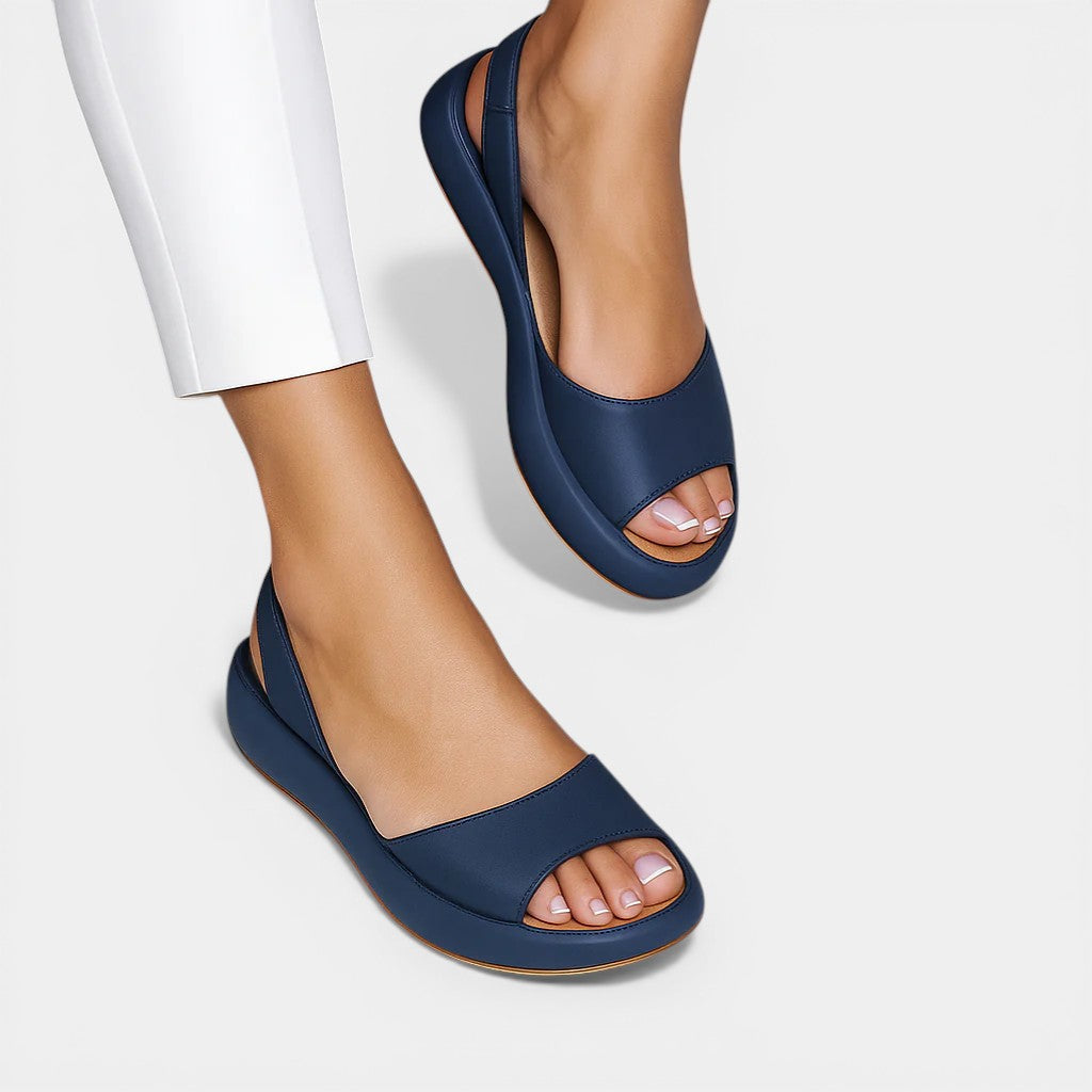 GLENDA™ - ORTHOPEDIC SLIP-ON OPEN-TOE SANDALS