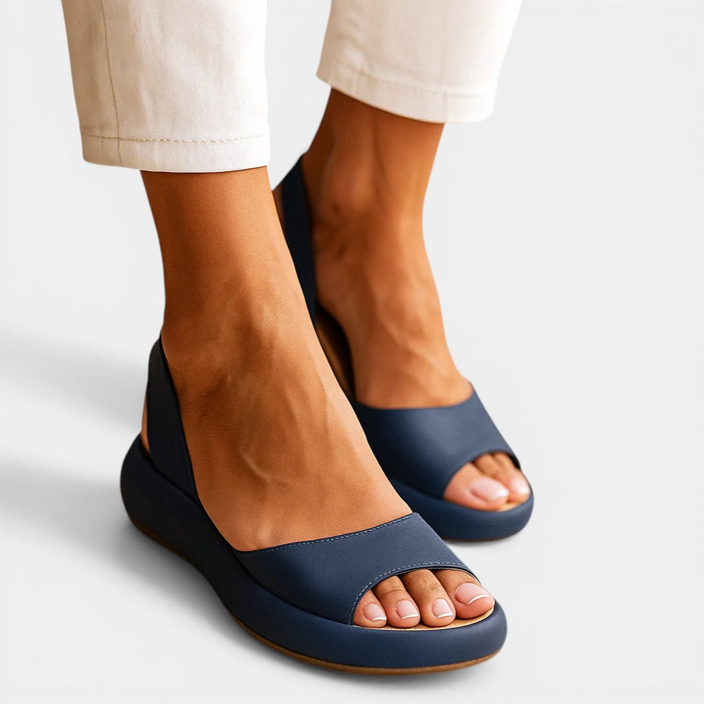 GLENDA™ - ORTHOPEDIC SLIP-ON OPEN-TOE SANDALS