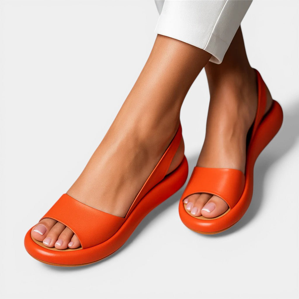 GLENDA™ - ORTHOPEDIC SLIP-ON OPEN-TOE SANDALS