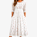 ETHEL™ - FLORAL PLEATED MIDI DRESS