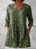 SIMONA™ - ELEGANT MODERN DRAPED BLOUSE
