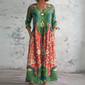 JUDITH™ - ELEGANT VINTAGE MAXI DRESS