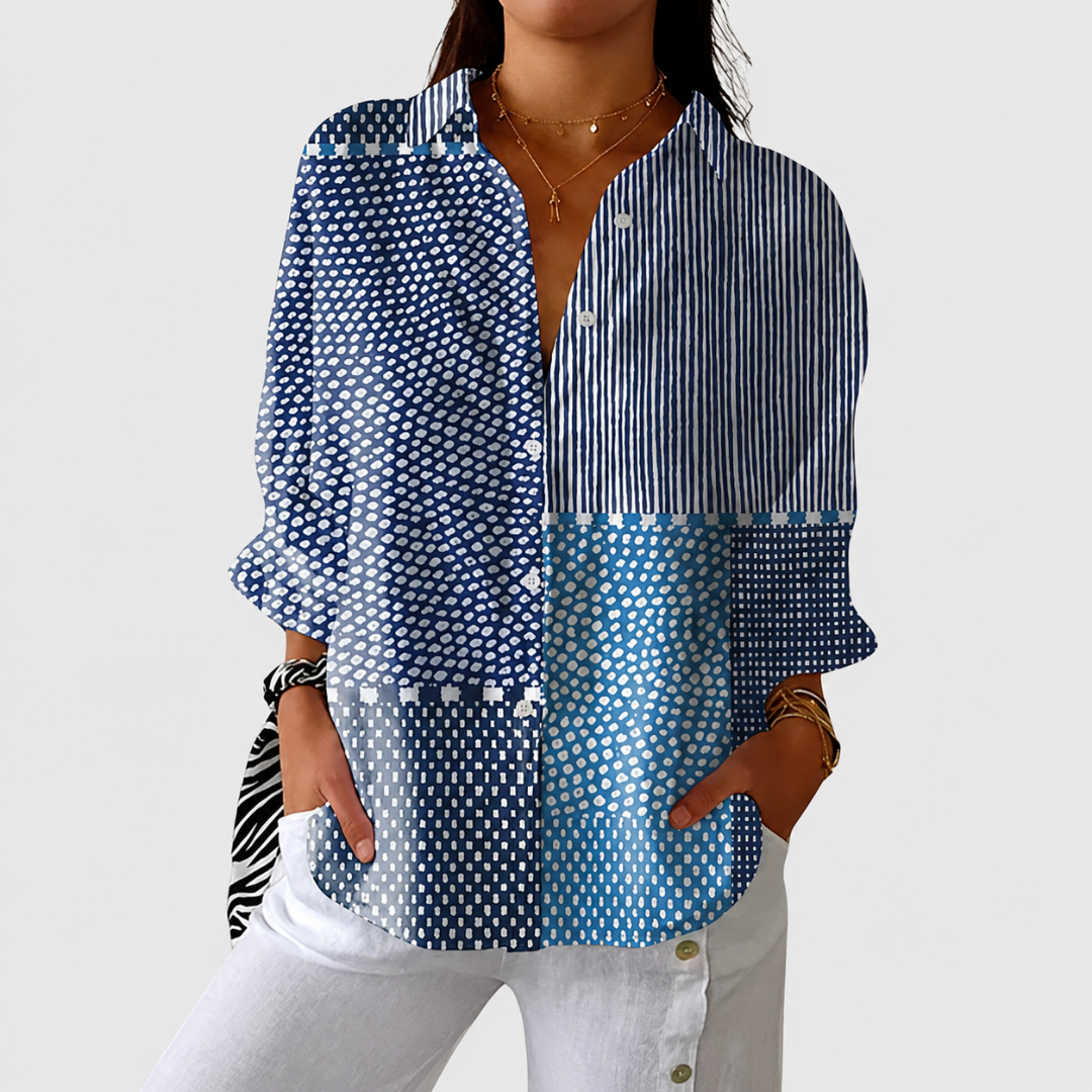 HECATE™ - ELEGANT COMFORT AUTUMN BLOUSE