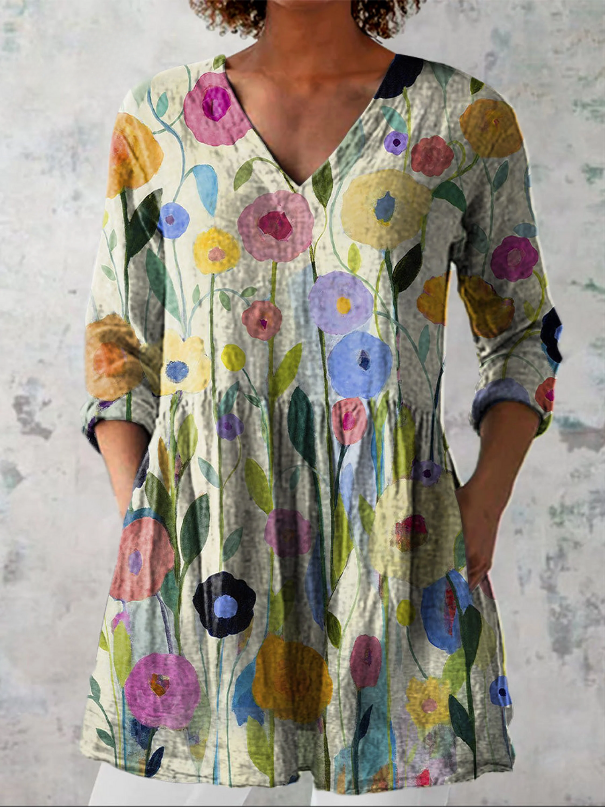 LAVERNE™ - ELEGANT COMFORT SUMMER BLOUSE