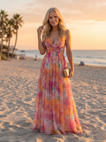 ISEL™ - SOFT WRAP MAXI DRESS