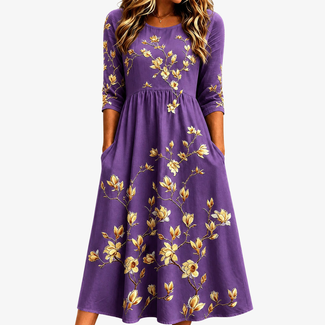 GRACE™ - ELEGANT SUMMER MIDI DRESS