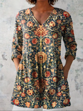 KIMBERLY™ - DRAPED COMFORT SUMMER BLOUSE