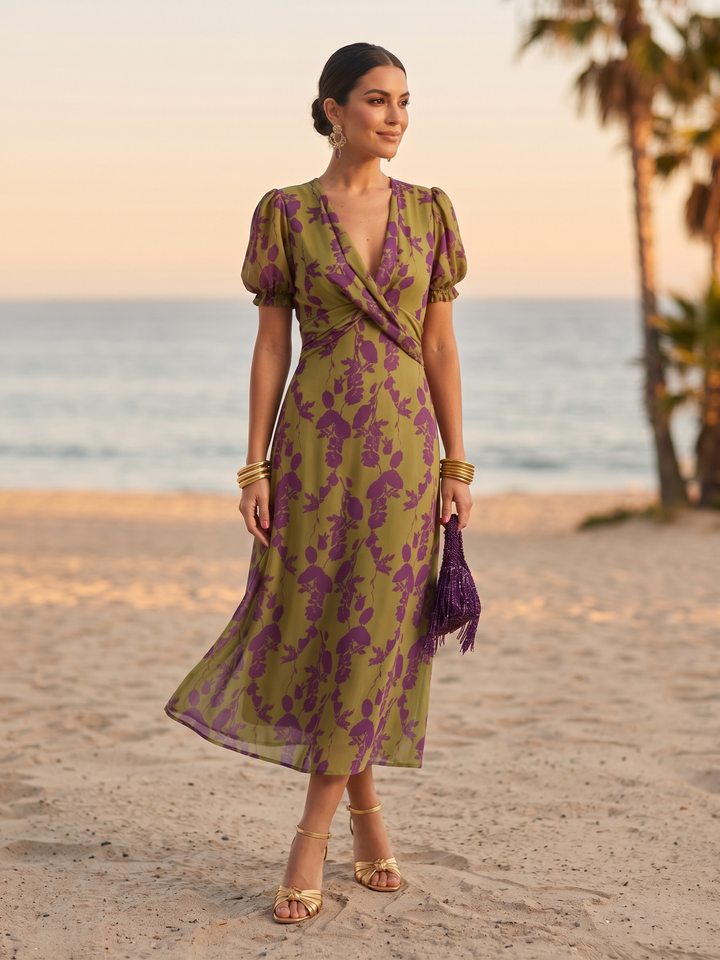 VIREL™ - RELAXED FLORAL MAXI DRESS