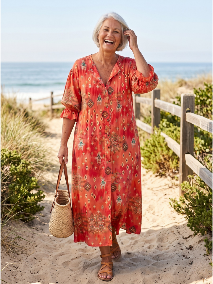 RIMMEY™  - BEACHCOMBER BOHO MAXI DRESS