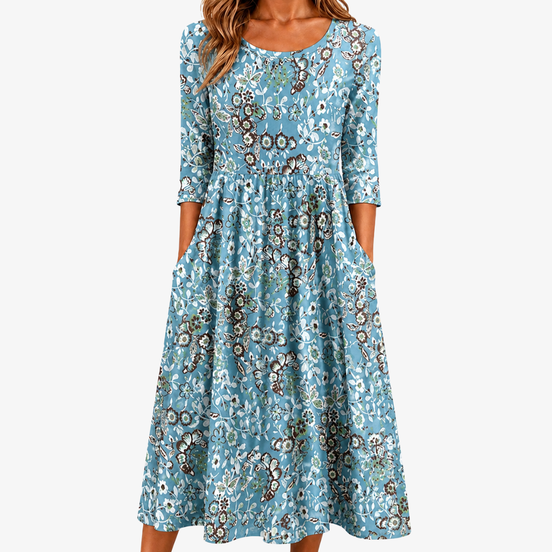 MARIE™ - ELEGANT COASTAL MAXI DRESS