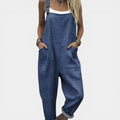 JAYDA™ - COMFORTABLE FLORAL DENIM OVERALLS