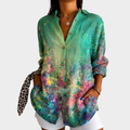 EMERALD™ - ELEGANT COMFORT AUTUMN BLOUSE