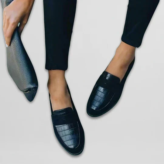 NORA™ - CLASSIC CHIC LEATHER LOAFERS