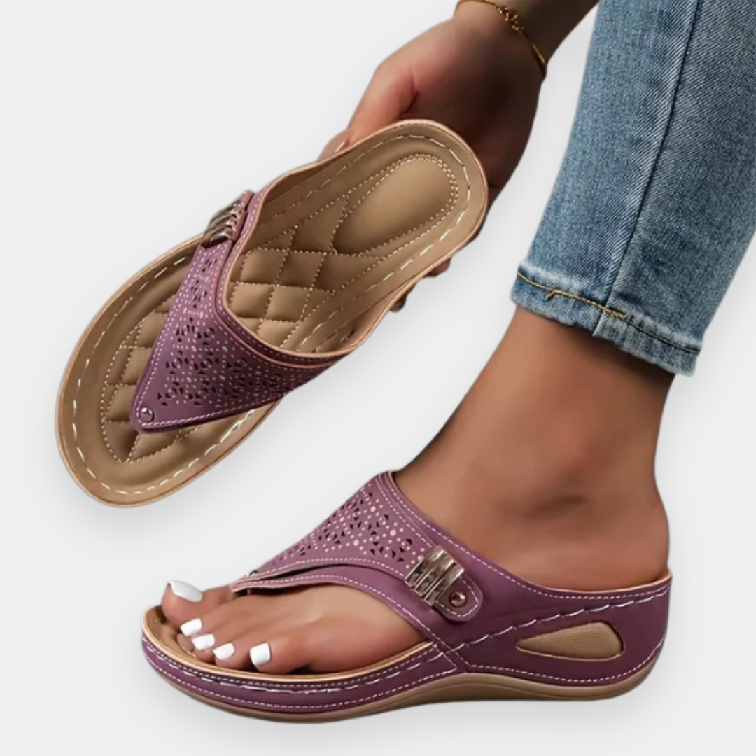 SONYA™ - ORTHOPEDIC WEDGE SPRING SANDALS