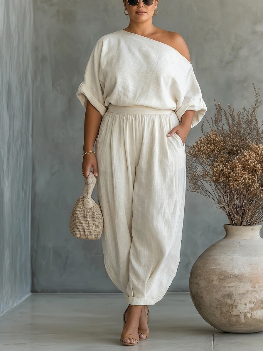 ALICE™ - ELEGANT SUMMER LINEN SET