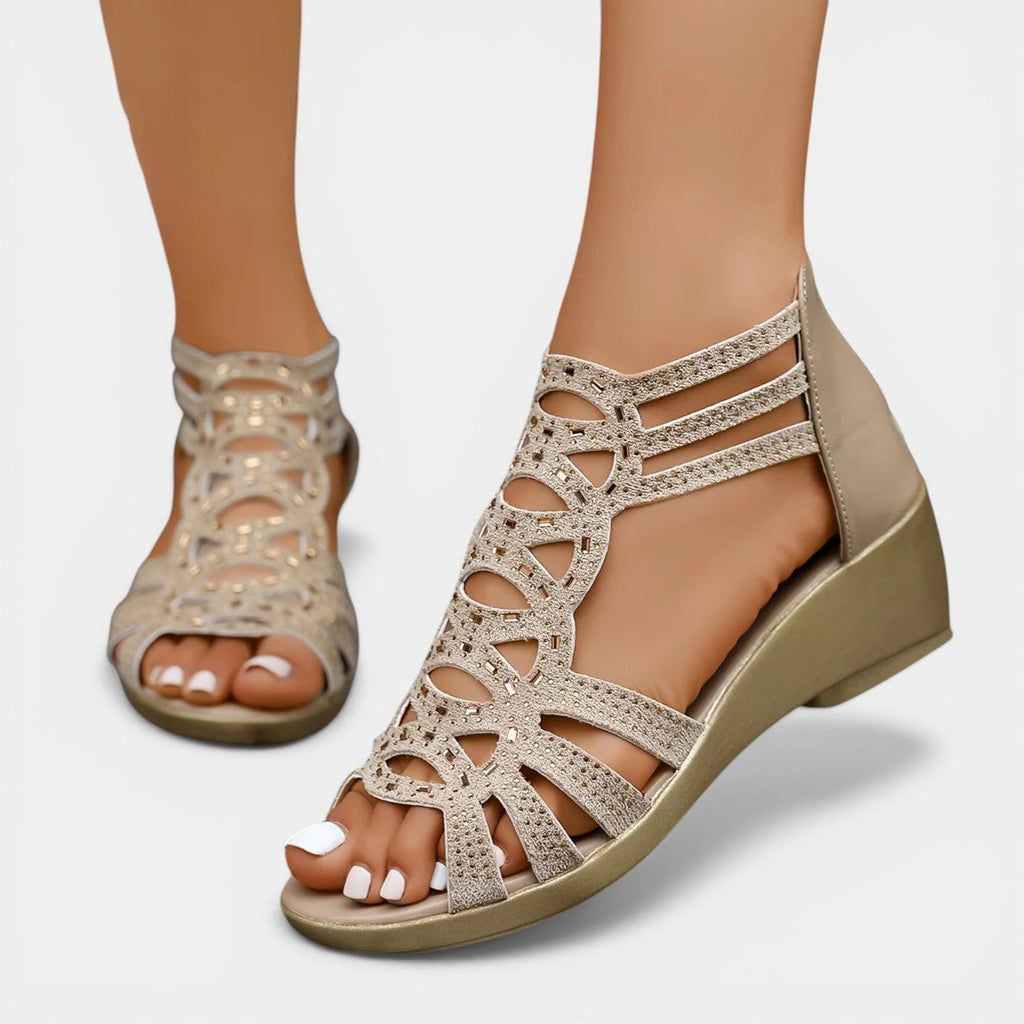 SARAH™ - ORTHOPEDIC OPEN-TOE WEDGE SANDALS
