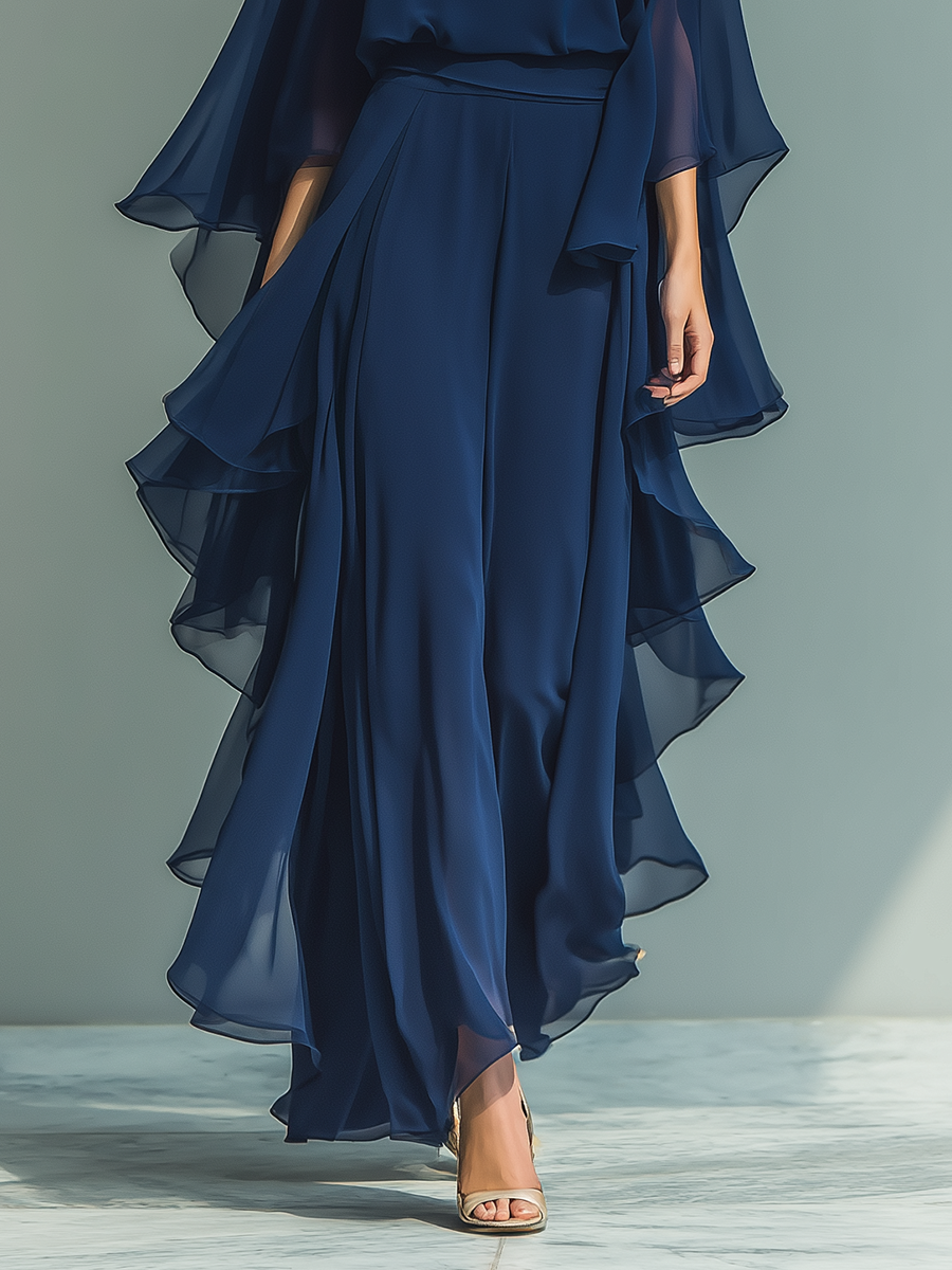 VIRGINIA™ - ELEGANT BREATHABLE MAXI SKIRT SET