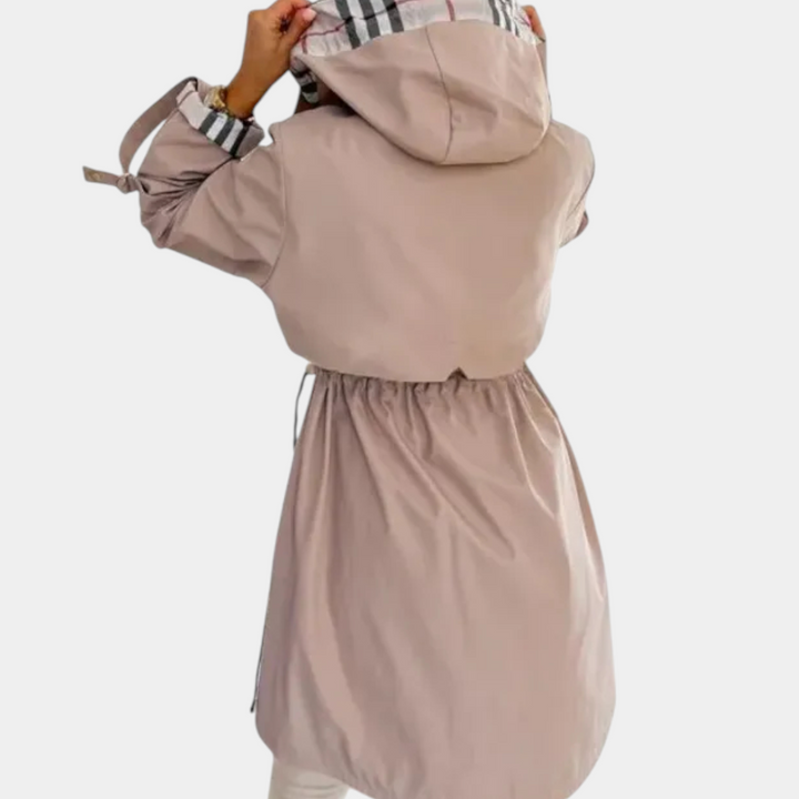 BRIANNA - WATERPROOF &amp; WINDPROOF ZIP COAT