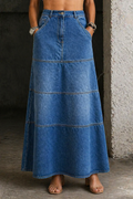 MARY™ - ELEGANT DENIM MERMAID SKIRT