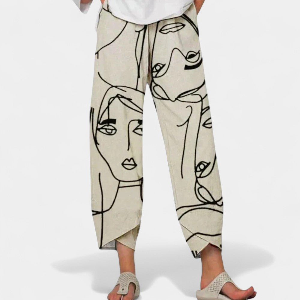 NADIA LINEN BOTTOMS