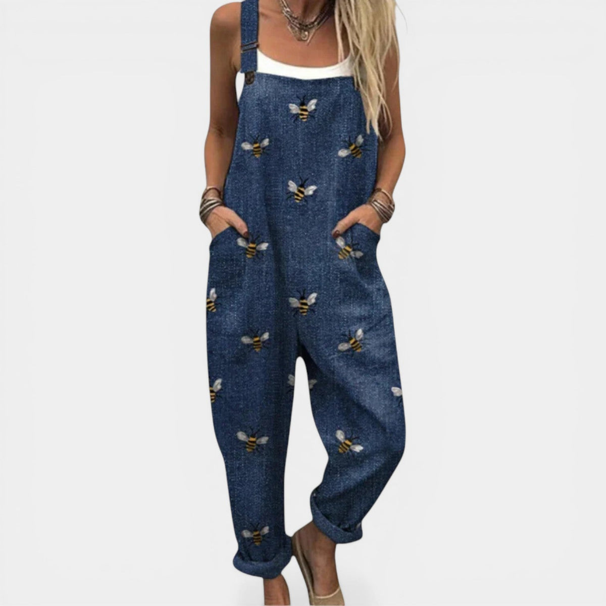 OPHELIA™ - LOOSE LIGHTWEIGHT DENIM OVERALLS