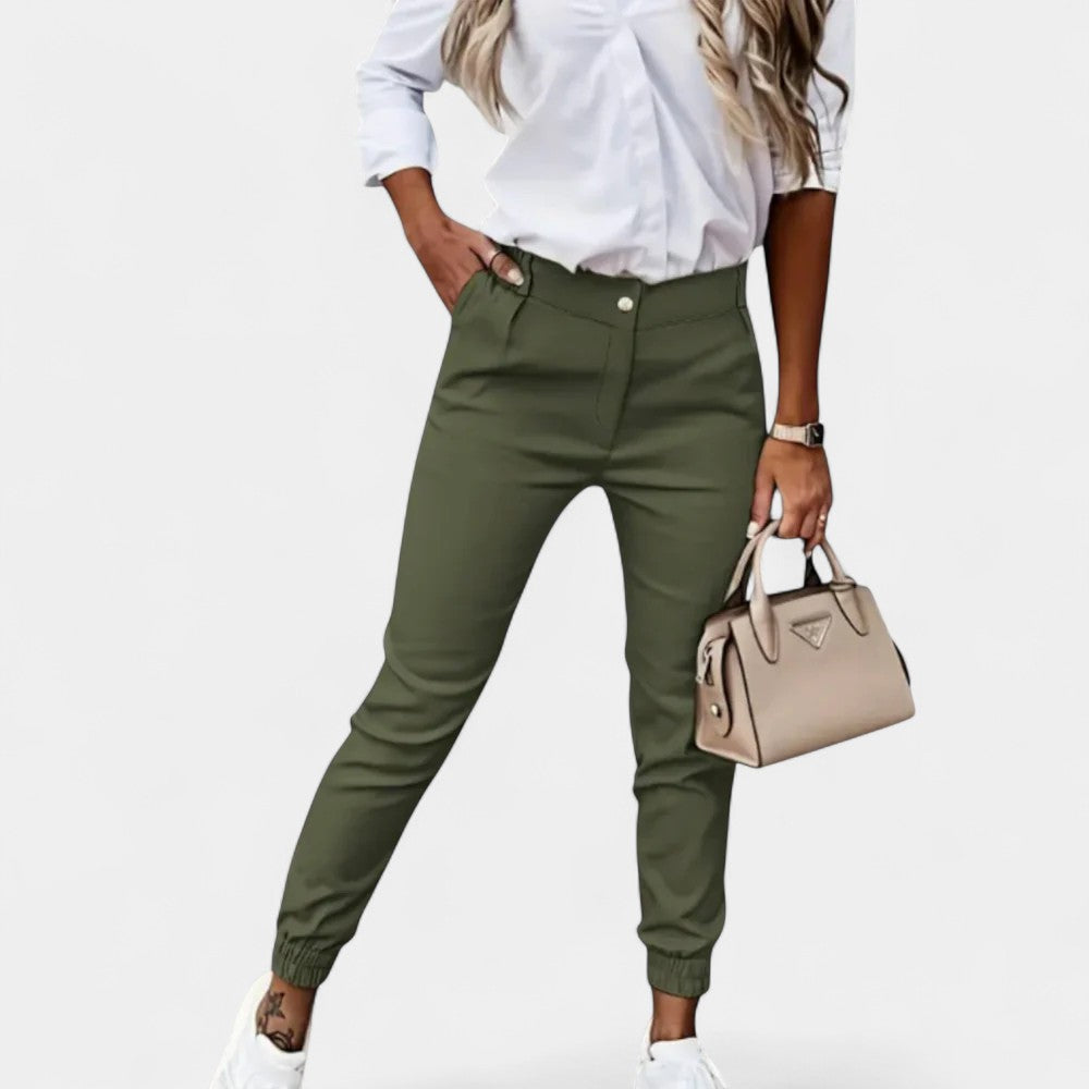 JENNA HIGH WAIST STRETCH BOTTOMS