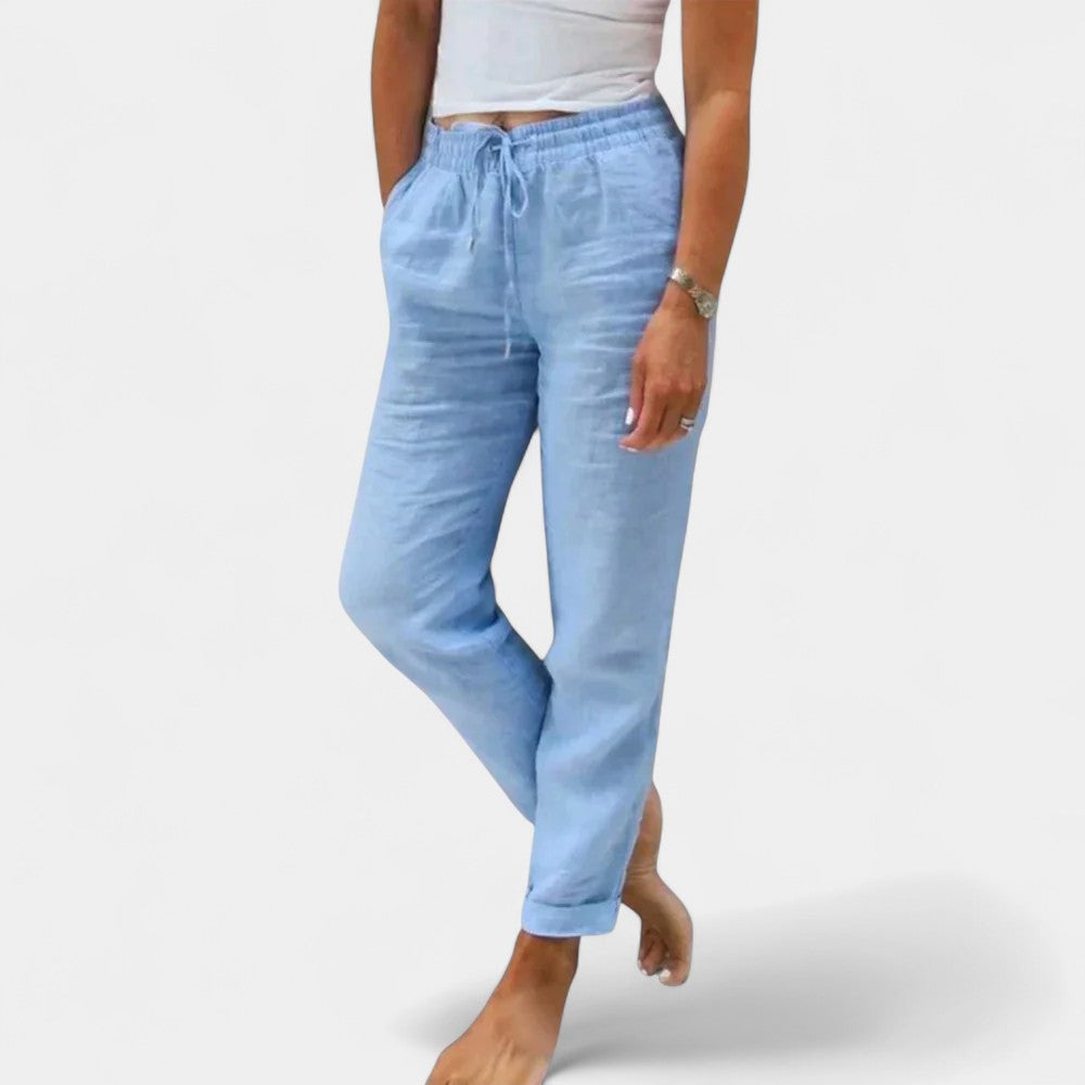 EMMA LINEN BOTTOMS