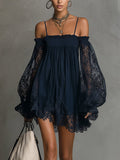 MARJORIE™ - ELEGANT CHIFFON MINI DRESS