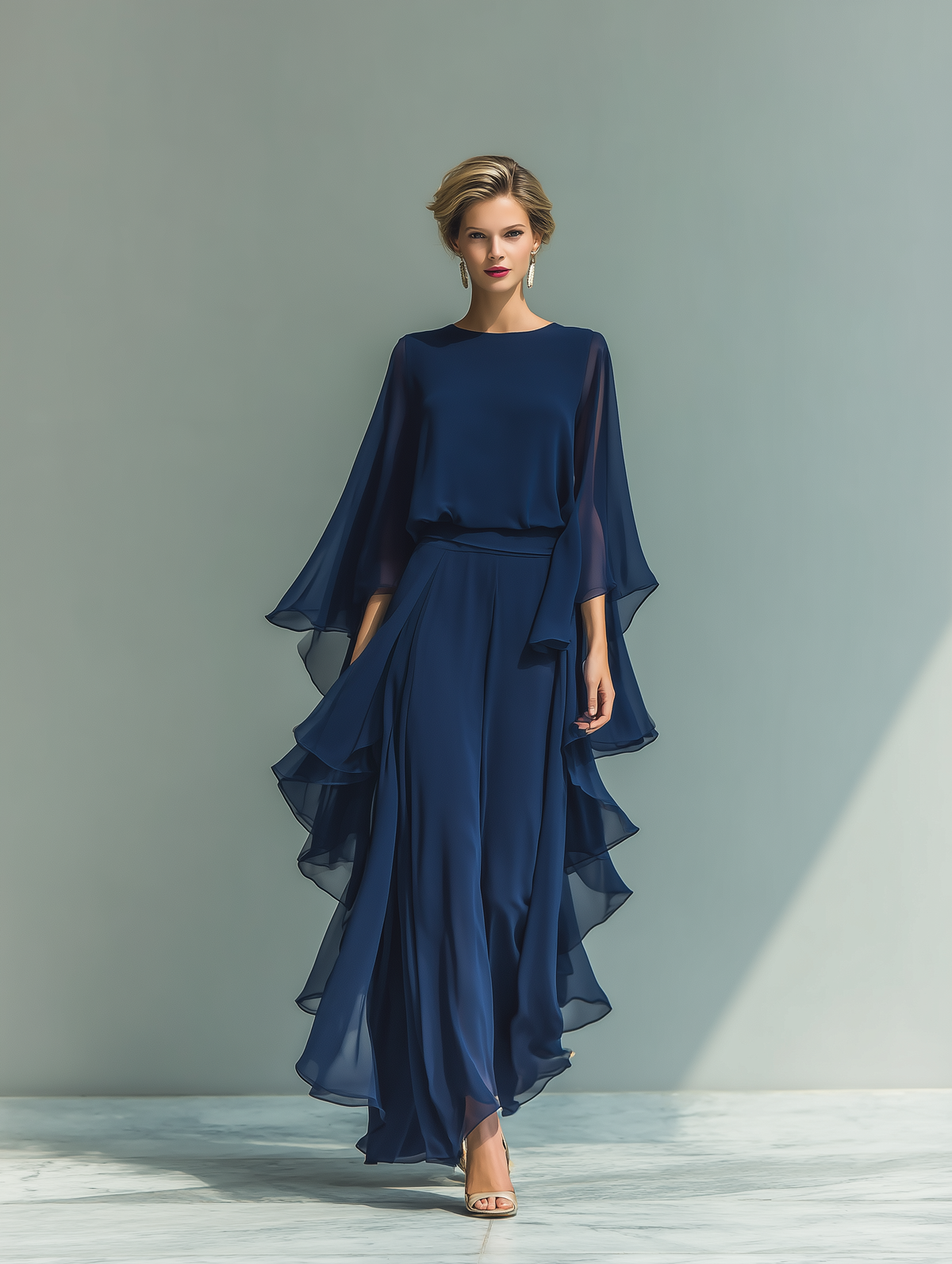 VIRGINIA™ - ELEGANT BREATHABLE MAXI SKIRT SET