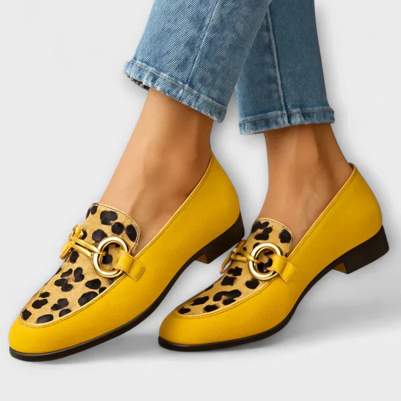 MARIAH™ - ELEGANT LEOPARD PRINT LOAFERS