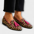 FRANCISE™ - ELEGANT LEOPARD PRINT LOAFERS