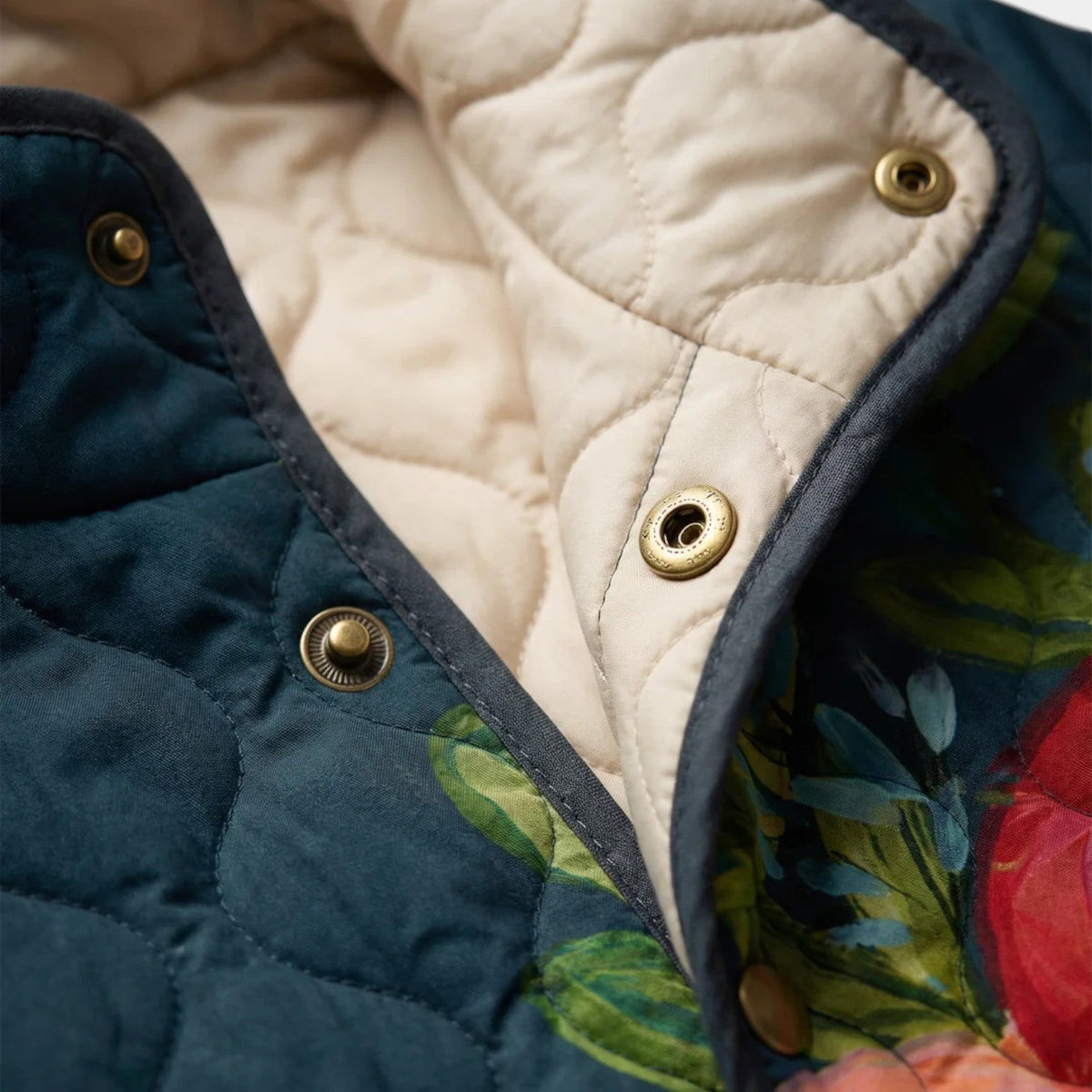 AMAYA - VINTAGE FLORAL QUILT SPRING JACKET