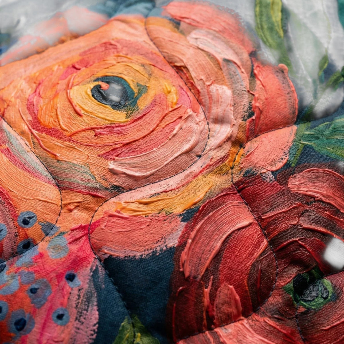 AMAYA - VINTAGE FLORAL QUILT SPRING JACKET