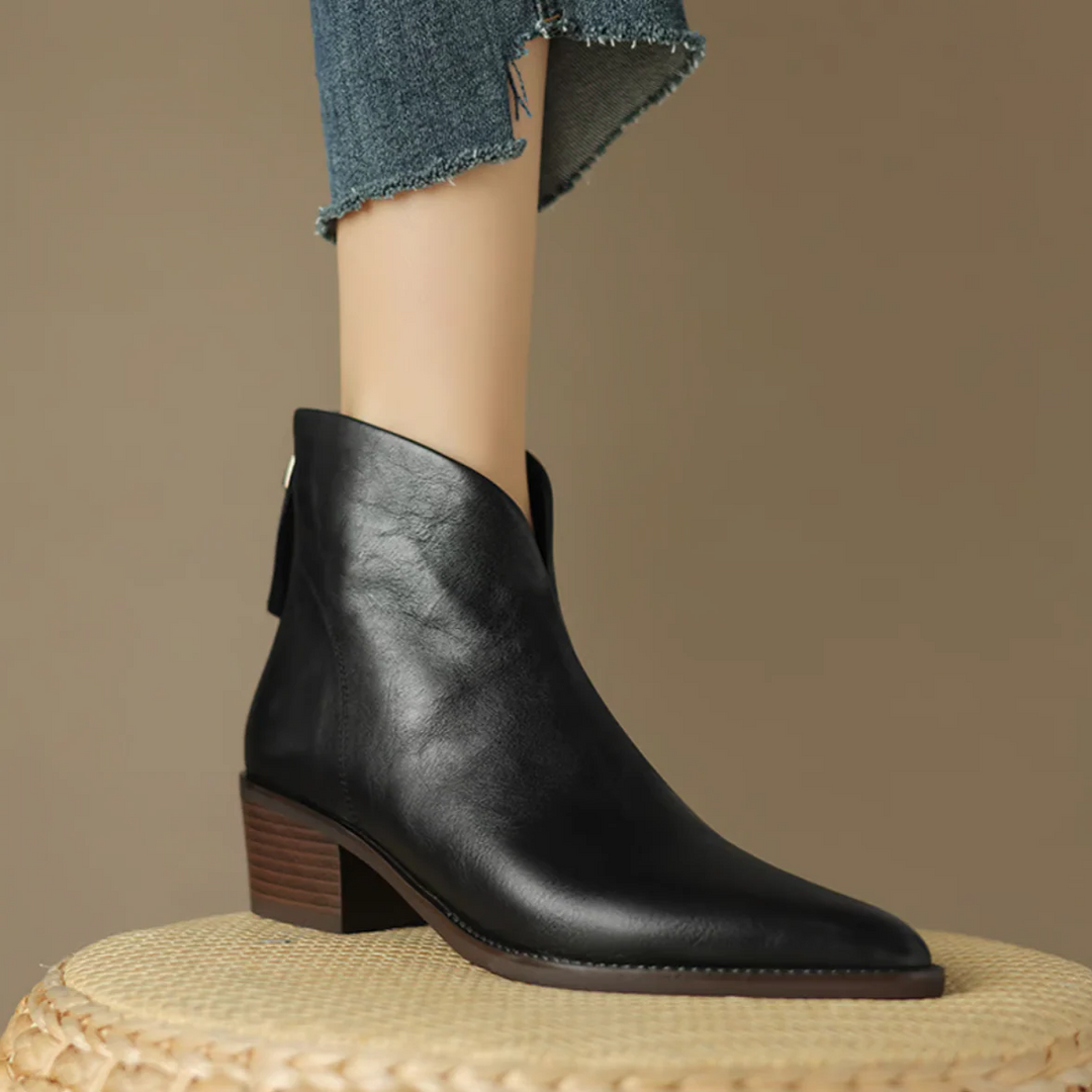 FABRIZIA - EVERYDAY LEATHER BOOTS