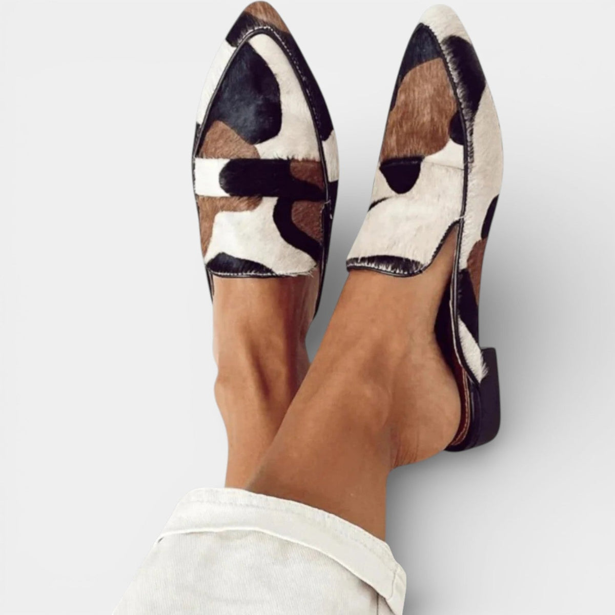 INDICA™ - ELEGANT LEOPARD PRINT LOAFERS