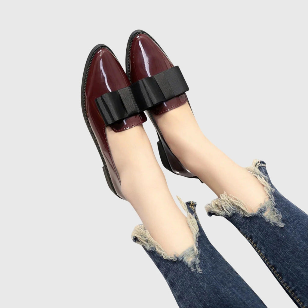 INDIYAH™ - ELEGANT PATENT LEATHER LOAFERS