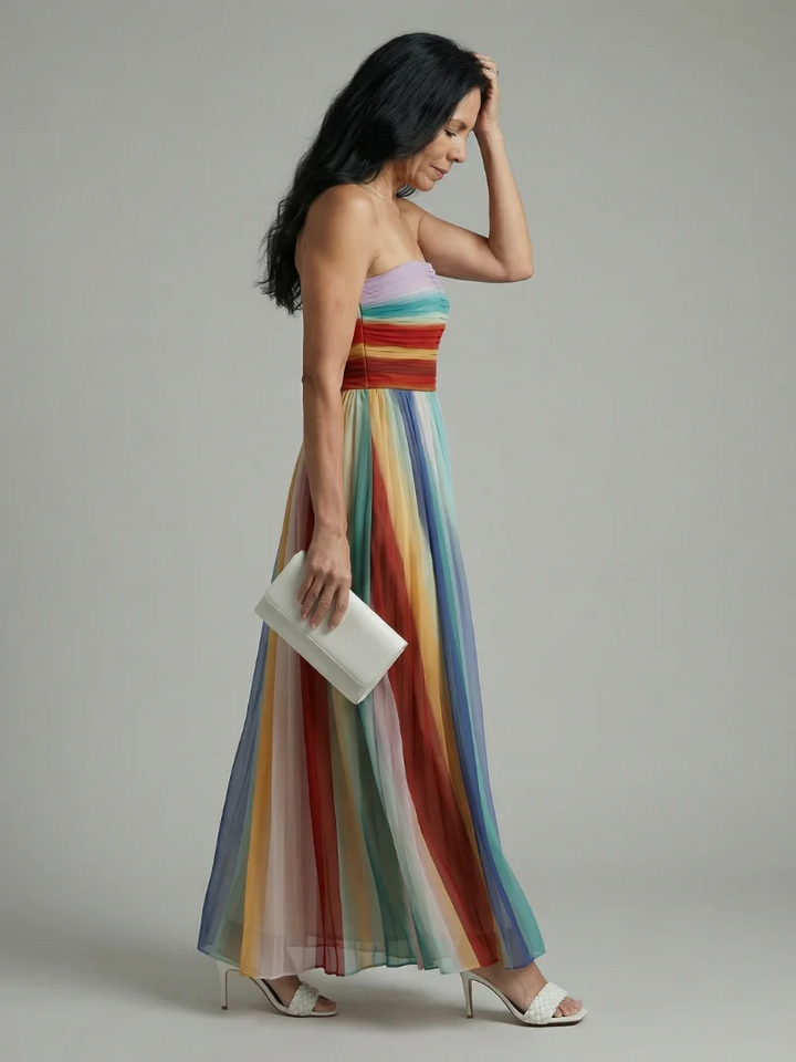 AURORA™ - STRIPED MAXI DRESS