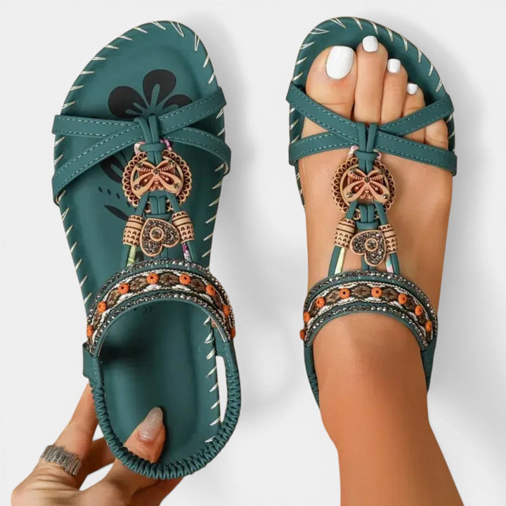 VELMA™ - ORTHOPEDIC BOHO OPEN-TOE SANDALS