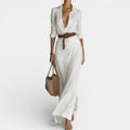 BERYL - LONG SLEEVE MAXI DRESS
