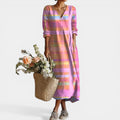 STEPHANIE™ - ELEGANT COMFORT TUMMY COVERAGE DRESS