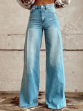 LUCIA™ - ELEGANT RELAXED DENIM PANTS