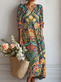 MARA™ - RELAXED SUMMER MIDI DRESS