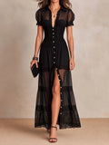 GILLIAN™ - ELEGANT SHEER MAXI DRESS